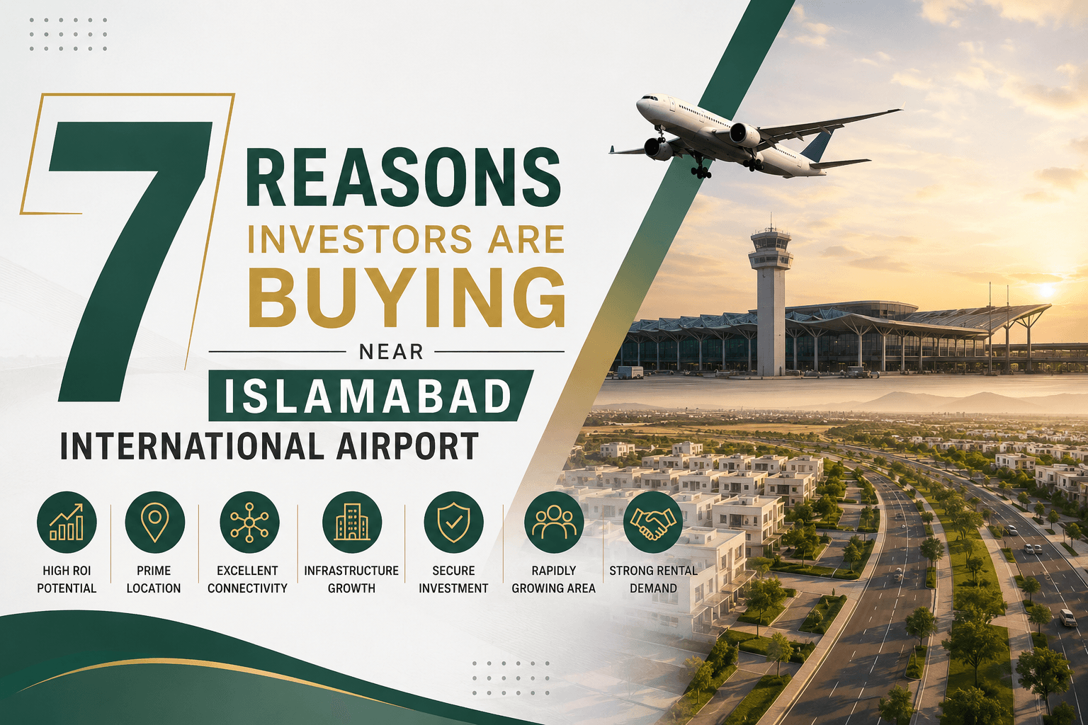 7 Reasons Investors Are Buying Near Islamabad International Airport