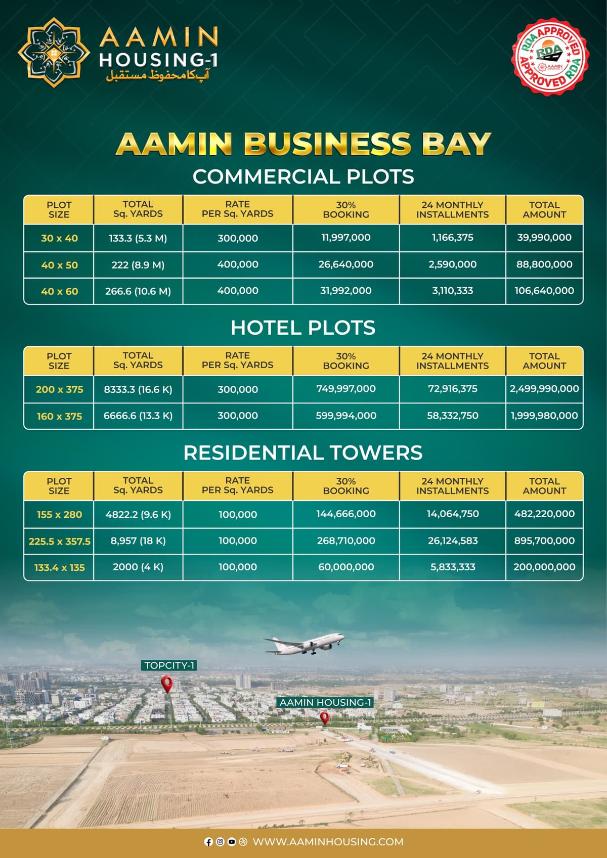 Payment Plan flyer