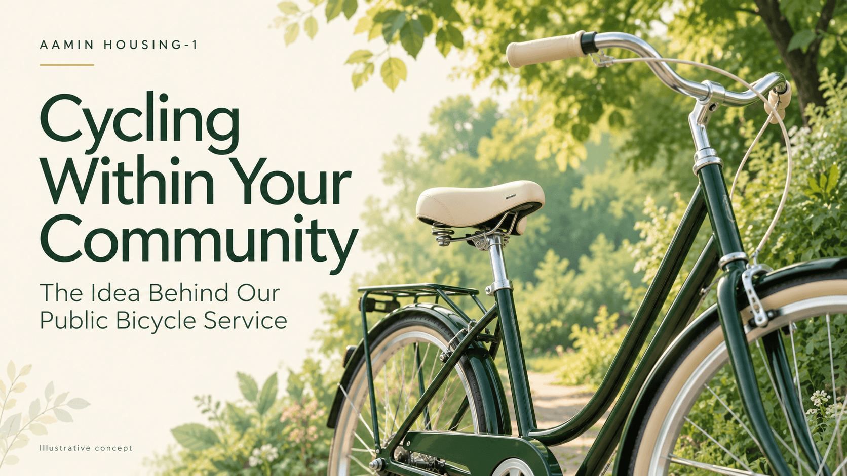 Public Bicycle Service at Aamin Housing-1 | Cycling